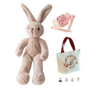 Dolls and bears dance Персиковый белый кролик милые креативные кроличьи куклы плюшевая кукла высота 32см/35см