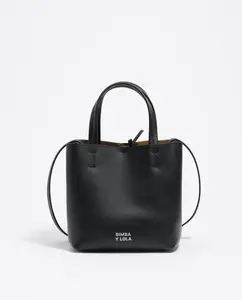 Маленькая женская сумочка Чихуахуа из кожи Bimba Y Lola, черный