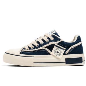 URBAN AUTHENTIC Стойкие к истиранию легкие дышащие низкие скейтбордские кроссовки для мужчин с эффектом увеличения роста - темно-синие, цвет Dark Blue