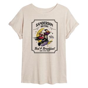 Детская струящаяся футболка Hocus Pocus Sanderson Sisters Licensed Character, бежевый