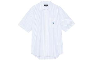 Рубашка унисекс белая Stussy, белый