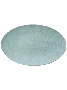Тарелка сервировочная Life Fashion 40x26 см в цвете Green Chic Seltmann Weiden