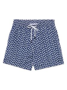 Плавки-шорты с принтом Barba, синий
