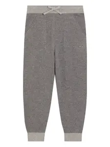 Спортивные брюки с логотипом Dolce & Gabbana Kids, серый