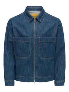 Only & Sons Куртка межсезонная 'ONSCassel' в синем цвете