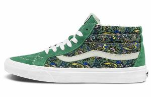 Кроссовки Vans Sk8-Mid Reissue 'Paisley - Hedge Green'