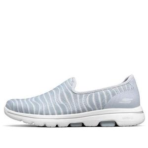 Кроссовки go walk 'light silver grey' Skechers, серый