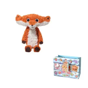 Плюшевая кукла Dewa Fox высотой 38 см MORTEN SOLUM, оранжевый