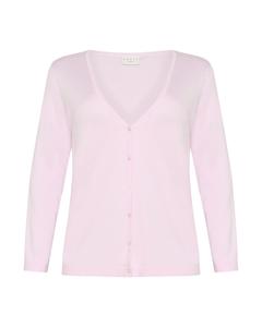 Вязаный кардиган KAFFE CURVE KC Farsia, пастельно-фиолетовый