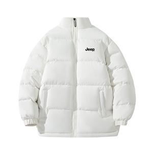 Детская утепленная куртка с воротником стойкой Jeep, белый