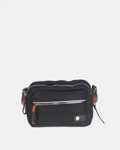 Нейлоновая сумка на плечо размера Peaueño черного цвета Volum, чёрный