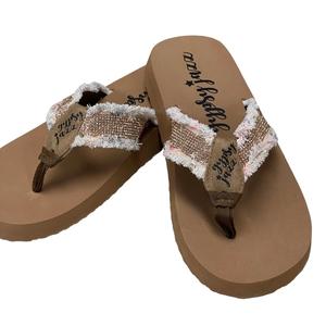 Женские шлепанцы Cha-Ching в цвете Blush Gypsy Jazz, красный