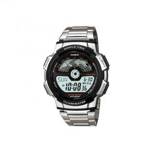 CASIO Часы Men YOUTH Black Watch AE-1100WD-1A, Black Dial