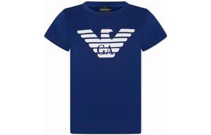 Футболка SS23 Cobalt детская EMPORIO ARMANI, синий