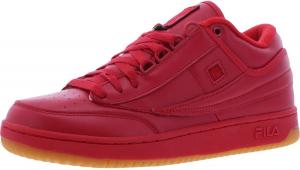Мужские кроссовки Fila T-1 Mid из кожи, белый