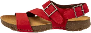 Сандалии на ровной платформе ART Unisex, размер 5 UK узкий, красный