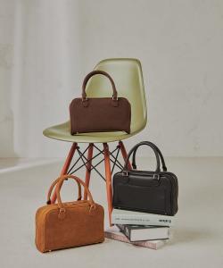 Замшевая сумка "Бостон" Avv, цвет Beige