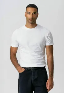 Базовая футболка с мускулистым силуэтом Teeshoppen, White