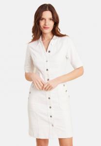 Джинсовое платье Breal, кремовый