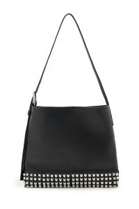 Кожаная сумка AllSaints, черный