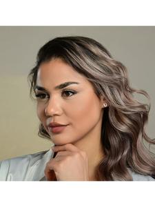 Adeliás Женские серьги - серьги-гвоздики из серебра 925 пробы с кубическим цирконием в серебряной оправе