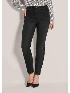 MADELEINE Узкие брюки с пятью карманами, черные