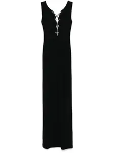 Платье со шнуровкой Givenchy, черный