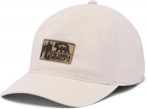 Кепка Columbia Unisex Alta Crest 3D Stretch Snap Back, Dark Stone/Columbia Bear Rectangle