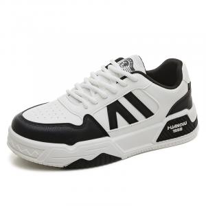 HUANQIU Амортизирующие, износостойкие, дышащие, низкие кроссовки для скейтбординга, мужские, белые