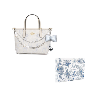 COACH Городская искусственная кожаная мини-сумка кроссбоди через плечо для женщин белая