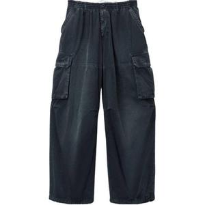 Прямые карго-штаны Alexander Wang, черный