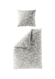 Постельное белье сатиновое Bierbaum, 135x200 см, коричневый