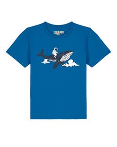 Рубашка watabout.kids Spacewhale, Marine Blue/Royal Blue