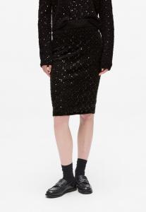 Юбка KARL LAGERFELD SEQUIN KNIT, Black