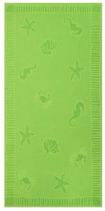 Пляжное полотенце Zollner 00000039, 100x1x200 см, светло-зеленый