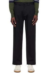 Брюки с логотипом Boss, черный