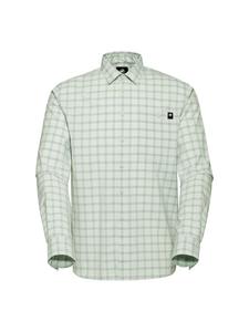 Mammut Рубашка с длинными рукавами Lenni зелено-серого цвета