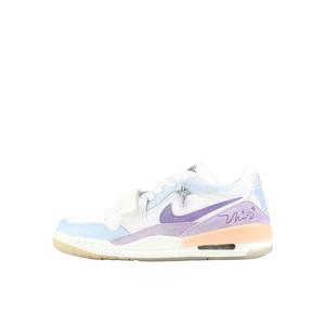 Леггинсы 312 star sees moon устойчивые к истиранию низкие кеды винтажные баскетбольные кроссовки women's Jordan, белый