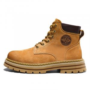 Season Ram Желтые утепленные короткие мартинсы унисекс, цвет Yellow (Fleece-Lined)