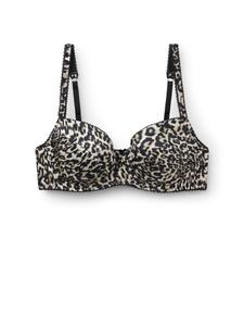 Футболка-бюстгальтер INTIMISSIMI SOFIA A MOMENT OF GLAMOUR, Black/Off white