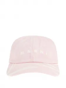 Бейсболка с логотипом Marni, розовый