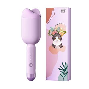 Щипцы для завивки / Утюжки для выпрямления волос MINGHUANG, фиолетовый