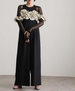 Платье-бюстье с оборками, состоящее из трех частей, идеально подходит для свадеб, торжественных мероприятий и встреч выпускников Pourvous, цвет Beige Black