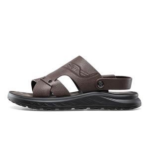 KANGNAI Пляжные сандалии мужские тёмно-коричневые, цвет Dark Brown