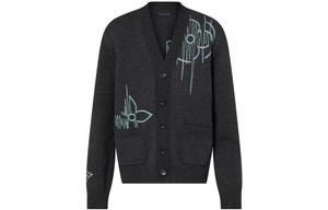 Кардиган мужской Louis Vuitton, черный / синий