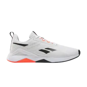 Кроссовки Wmns Nanoflex TR 2, цвет White Black Orange Flare