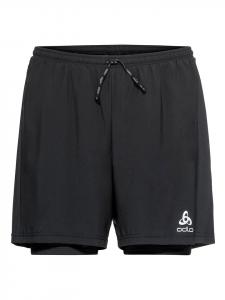 Odlo Беговые шорты "Essential 5" черного цвета