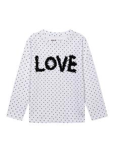 Minoti Белая футболка с длинными рукавами