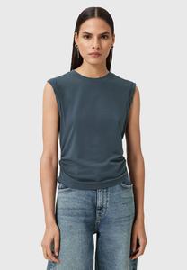 Топ AllSaints WEST TANK, Dark Slate Blue/Blue