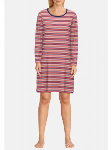 Ночная рубашка Гаага в красно-средную полоску Götzburg